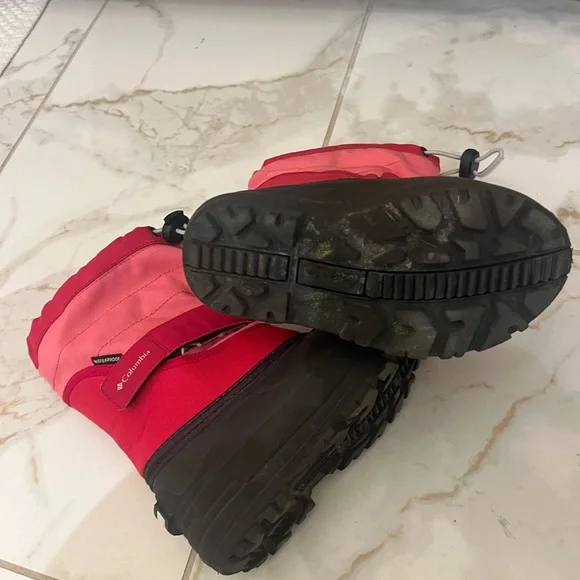 Columbia unisex-child Childrens Powderbug Plus II snow / rain boots / SZ Kids 10 - Picture 5 of 5